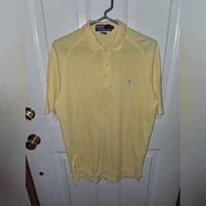 Men's Polo Ralph Lauren Polo Shirt, Yellow, NWOT